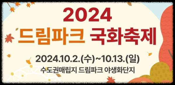 2024 드림파크 국화축제: 인천의 가을 대표 꽃 축제