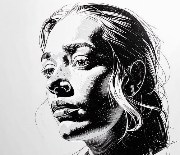 감정 표현 여성 얼굴