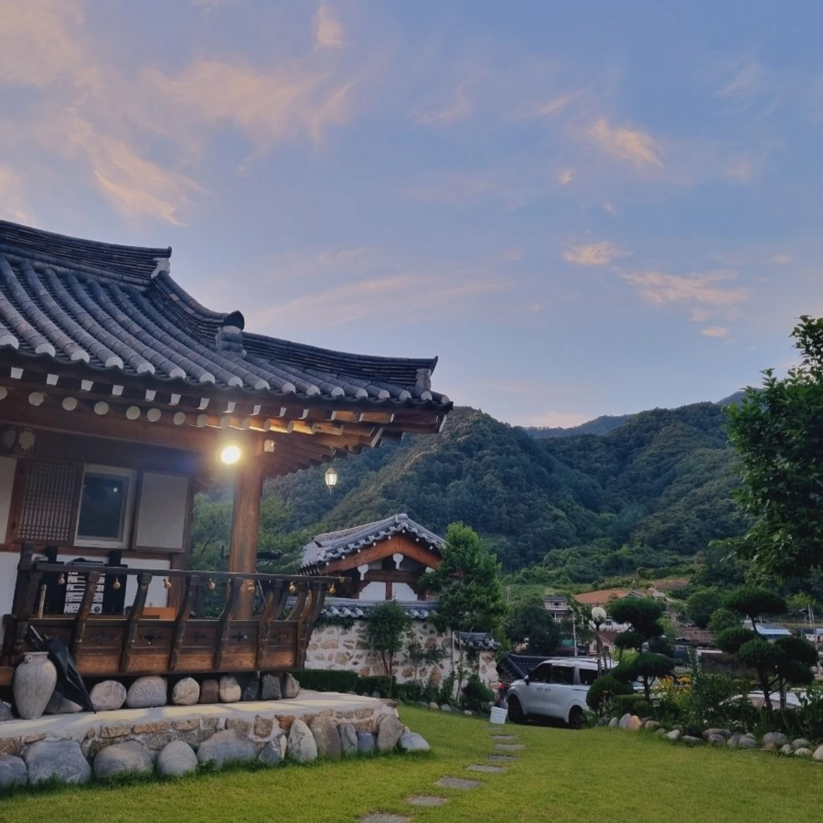 단양별빛한옥펜션 - 저녁노을