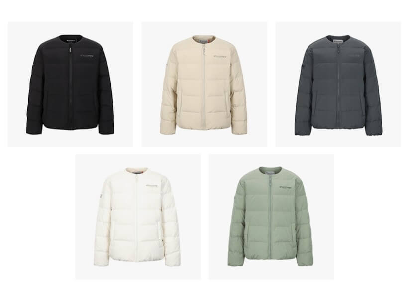 경량 패딩 추천 남성