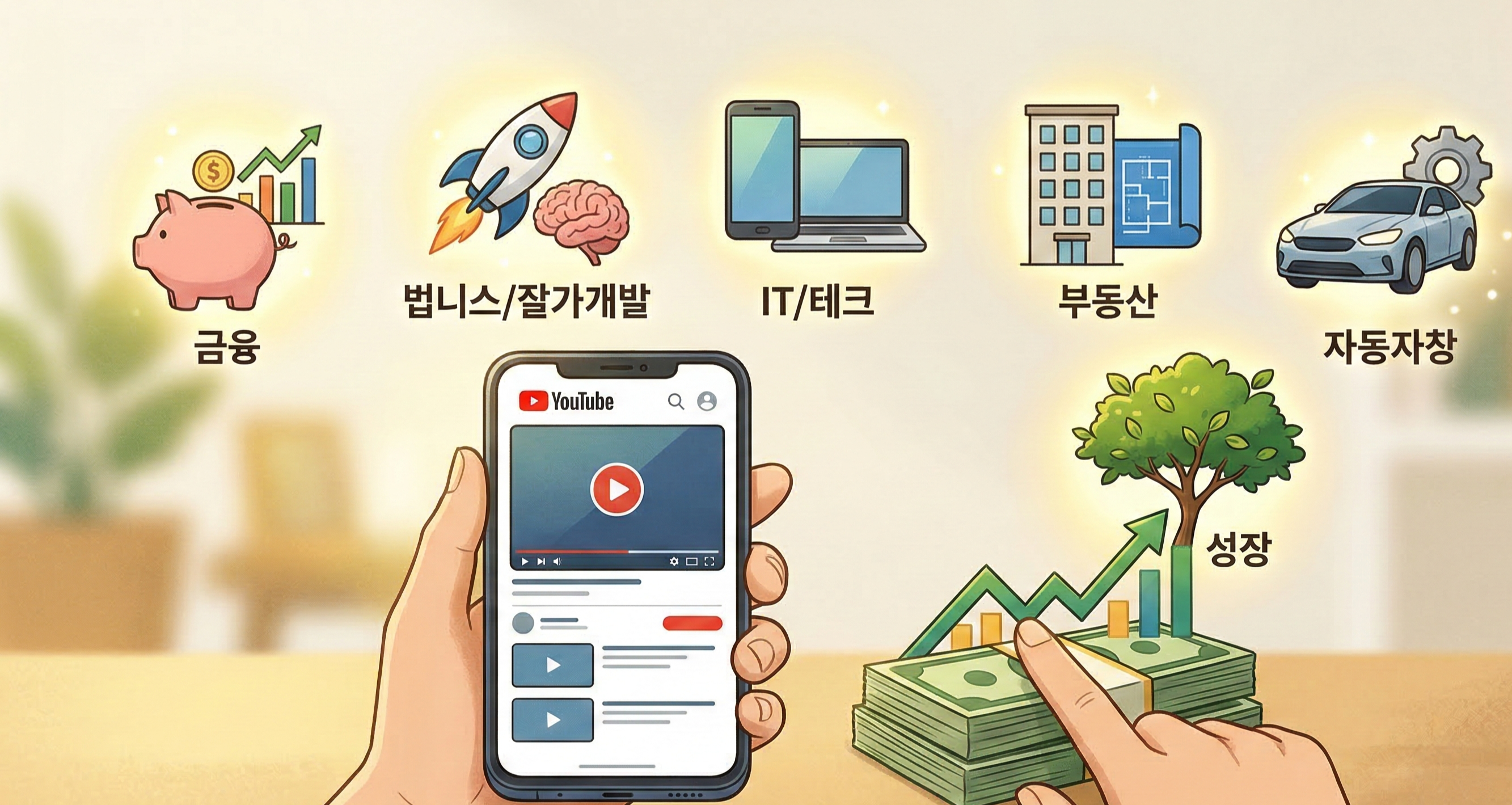 수익성이 높은 유튜브 카테고리 TOP 5 분석 관련 이미지