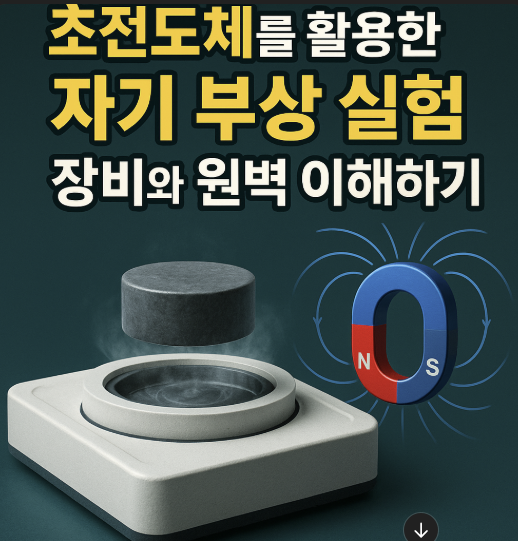 초전도체 활용한 자기 부상 실험 장비와 원리 완벽 이해하기
