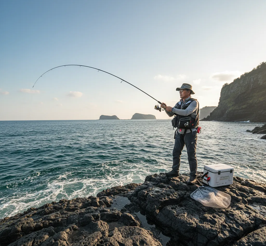 긴꼬리 벵에돔 낚시 시즌 설명 이미지