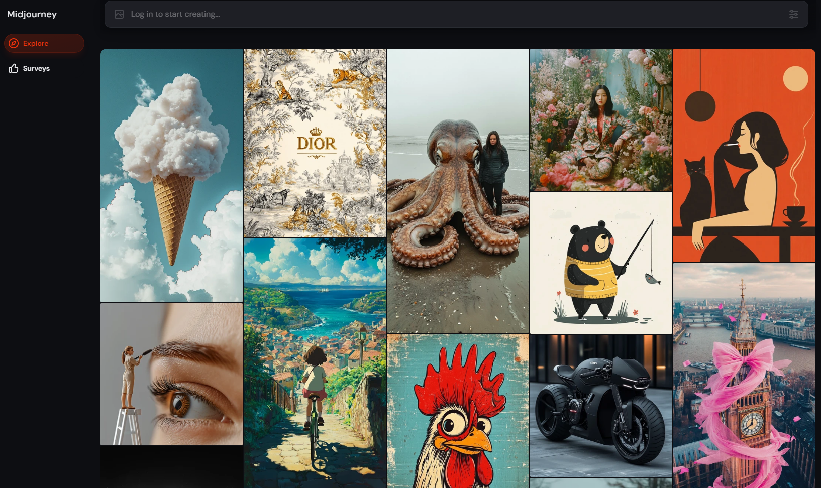 미드저니 공식 홈페이지