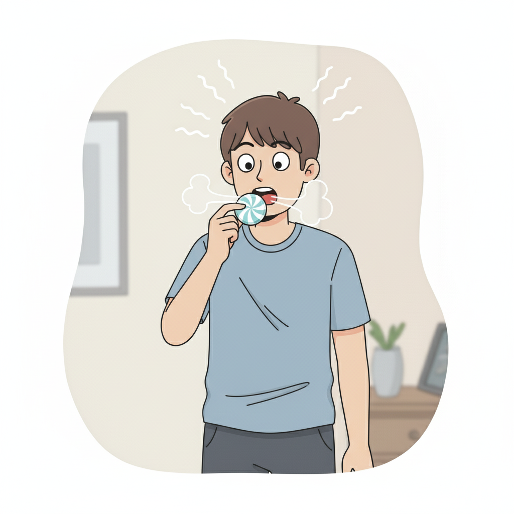 박하(민트)를 먹으면 왜 입안이 얼어붙을까? 멘톨과 냉각 수용체(TRPM8)의 감각 착각 메커니즘