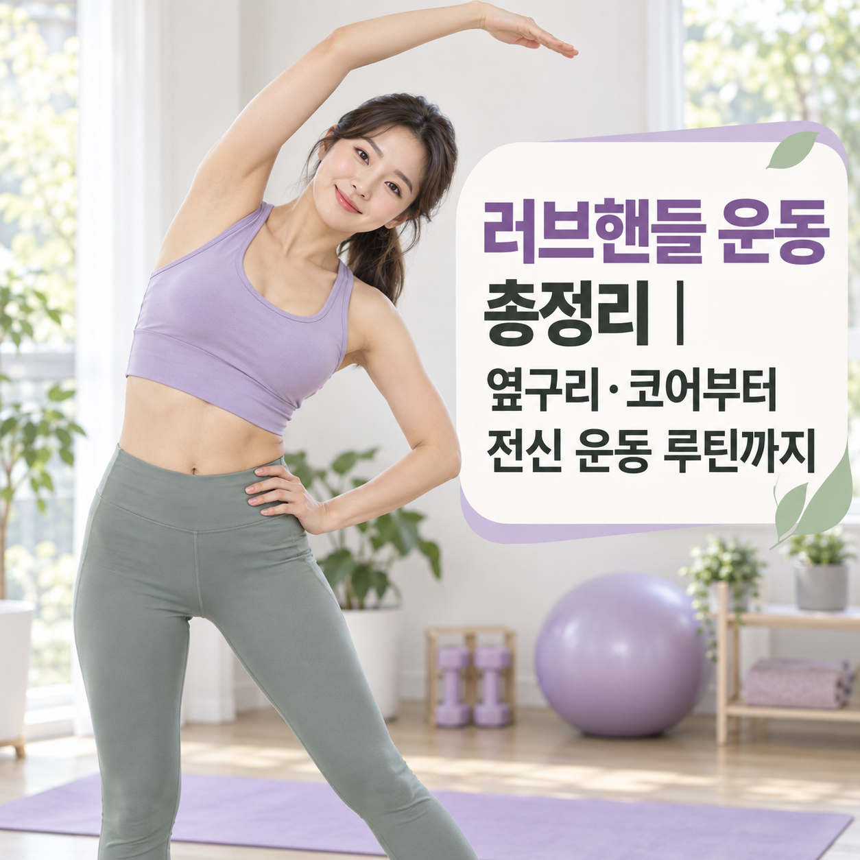 러브핸들 운동