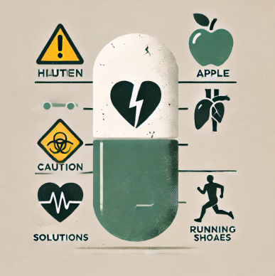 비만약의 숨겨진 부작용과 관련된 사진
