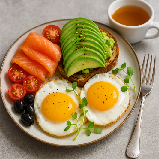 풍성한 아침식사 이미지