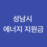 성남시 에너지 지원금