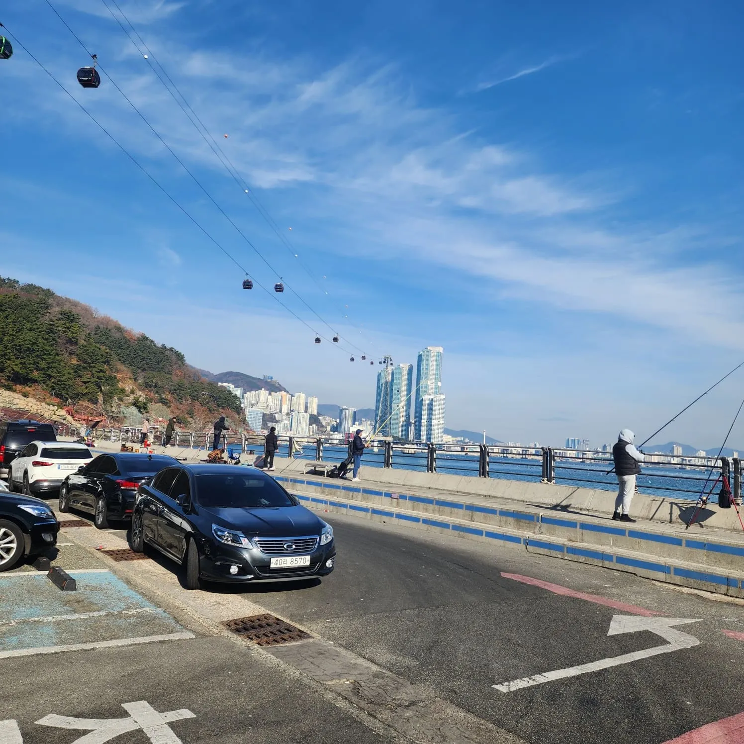 부산 송도 용궁구름다리와 숙이네