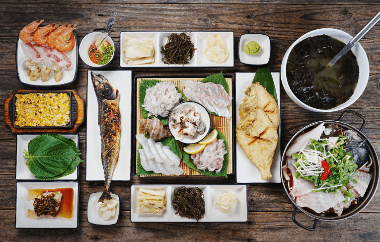 보정동 맛집 "세꼬시마을 용인본점" 음식
