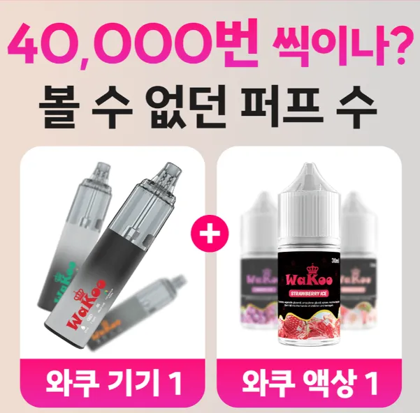 리필형 일회용 전자담배