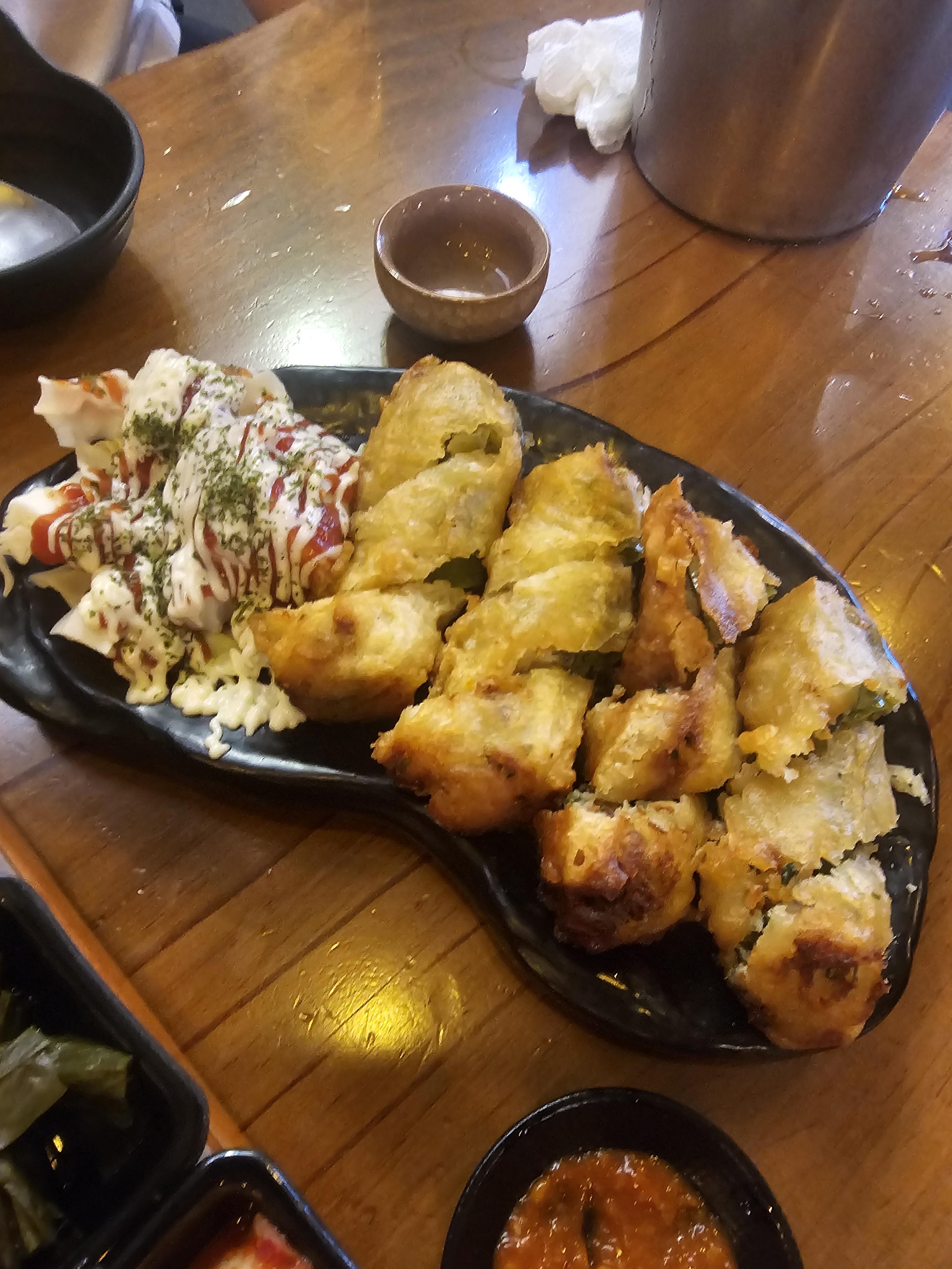 수육나베 그리고 튀김