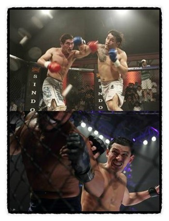 전설의주먹 프로그램에서 대결하는 주인공 사진