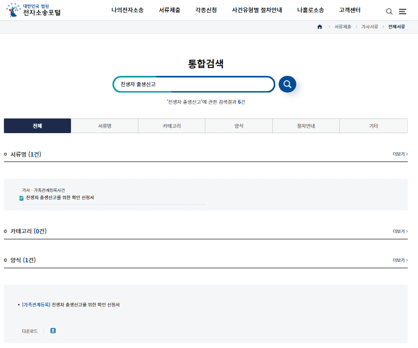 미혼부 출생신고 한부모가정 지원금