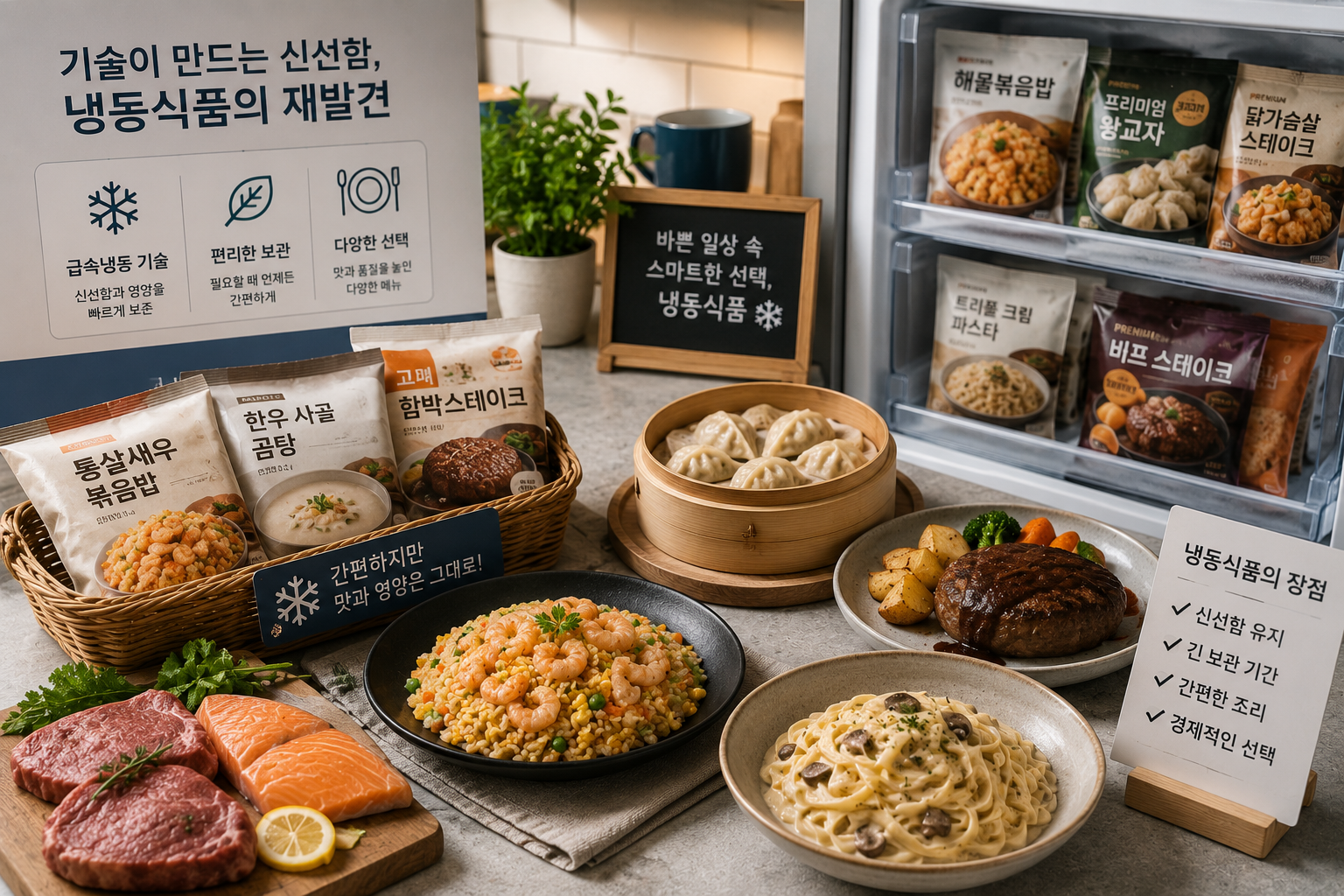식품산업에서 커지는 냉동식품의 재발견과 품질 경쟁
