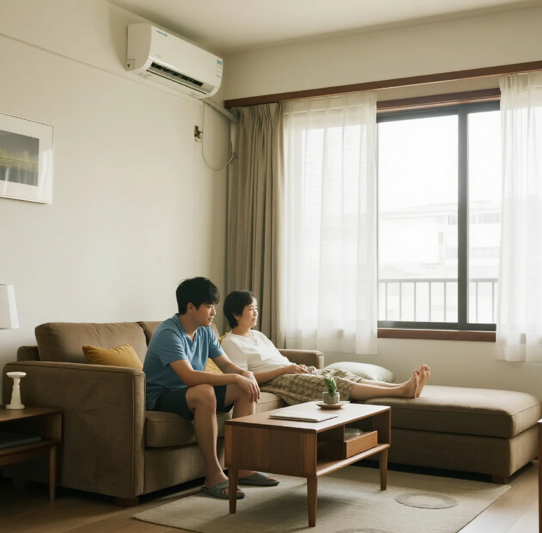 삼성에어컨 자동풍