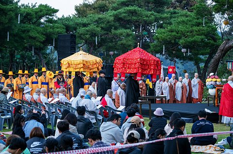 영평사 낙화축제 세종시 전통문화축제 정월대보름 주차장