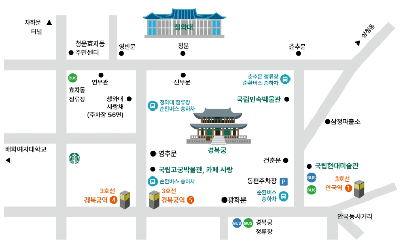 청와대-가는-방법-안내사진