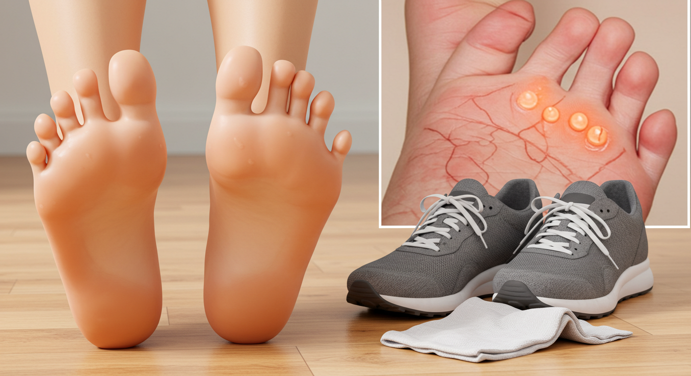 무좀에 관한 사진