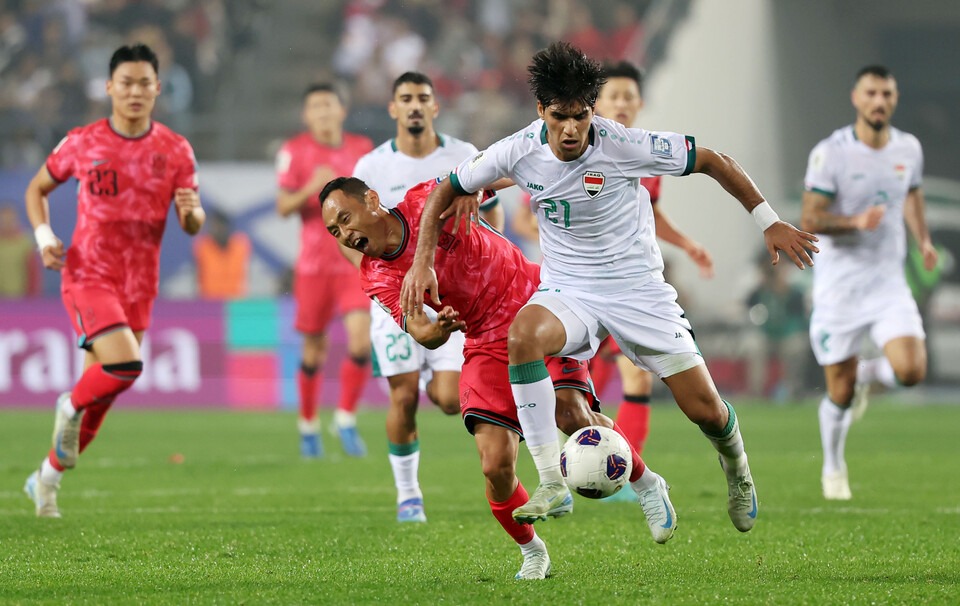 2026북중미월드컵 최종예선 한국대이라크전-칼방