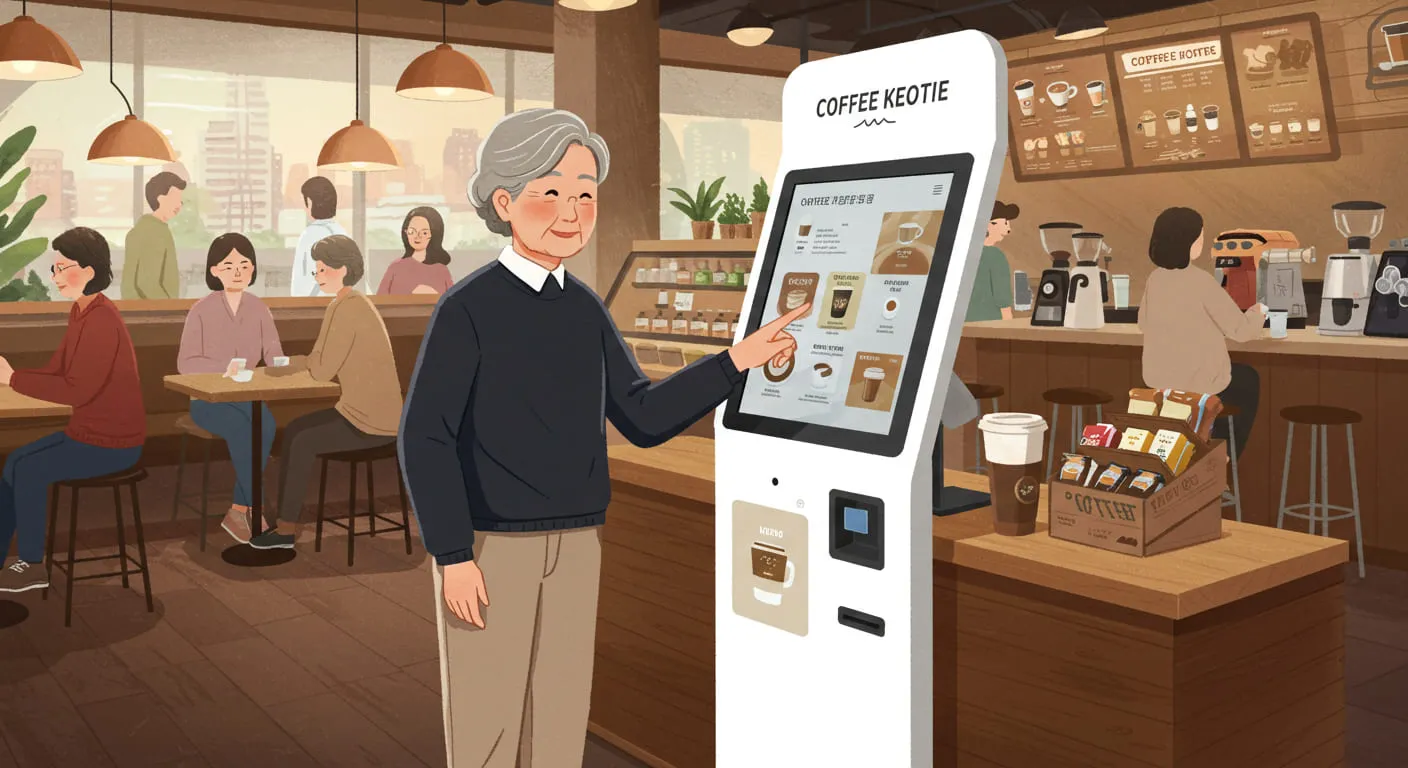 시니어도 쉽게 배우는 키오스크 주문 방법