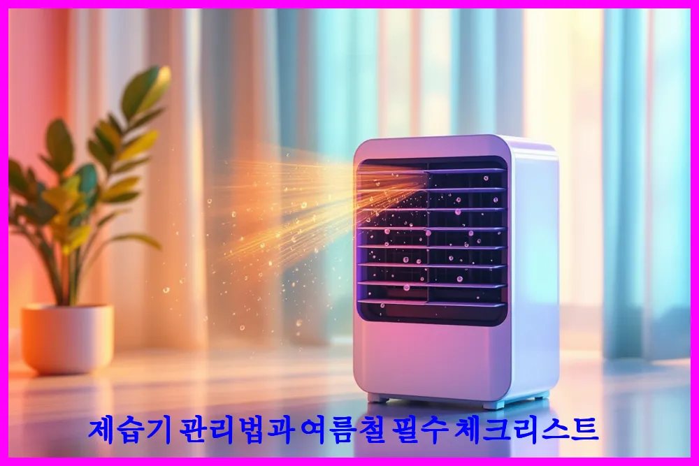 제습기 관리법과 여름철 필수 체크리스트