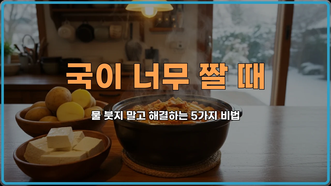 짠음식중화