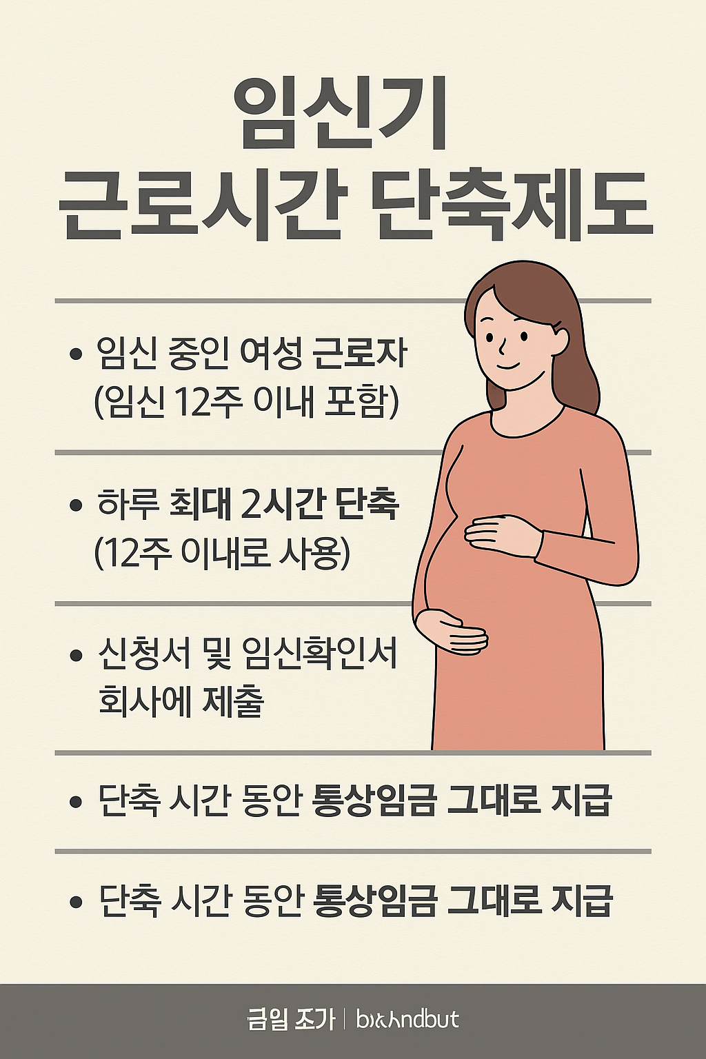 임신기 근로시간 단축제도