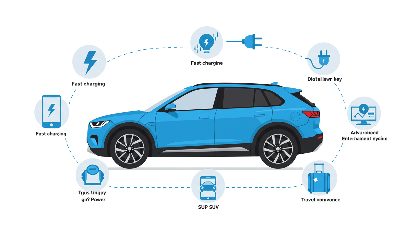 편의성: 일상과 장거리 모두를 위한 기능