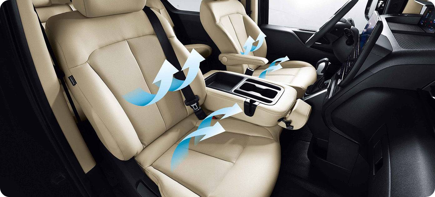 2024 스타리아 하이브리드 통풍시트