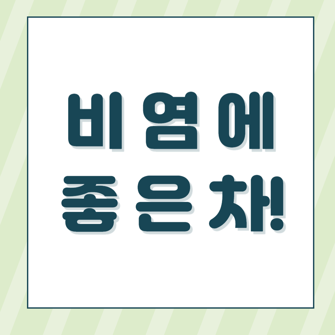 비염에좋은차