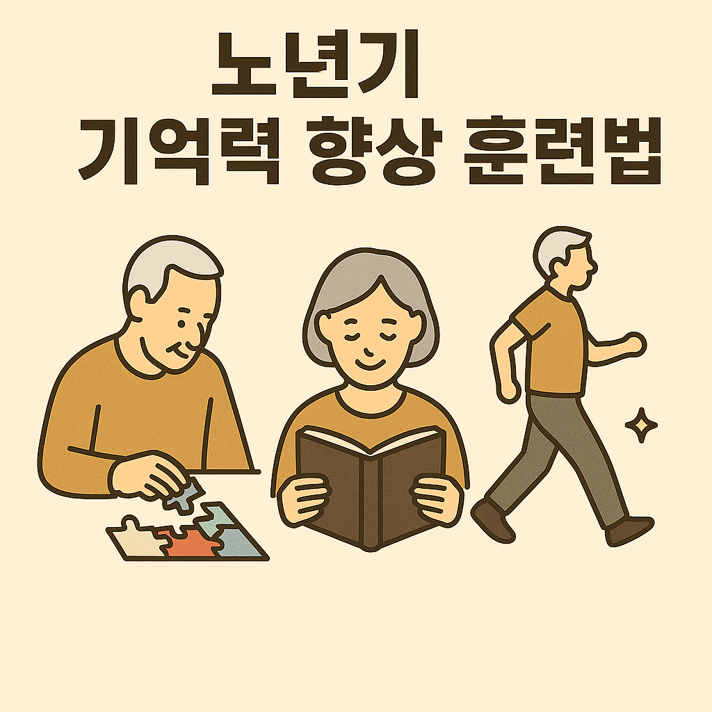 노년기 기억력 향상 훈련법