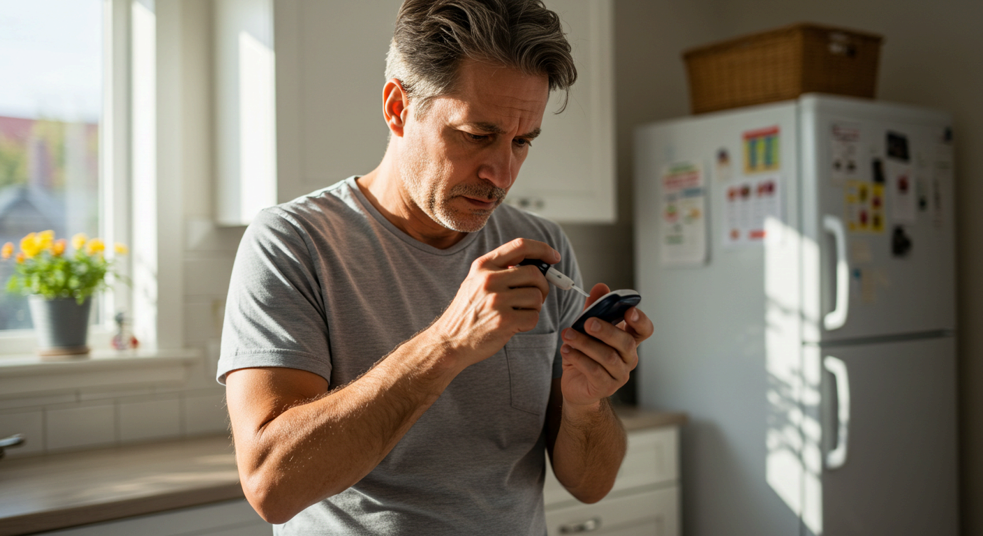 스트레스가 공복혈당을 올릴 수 있습니다