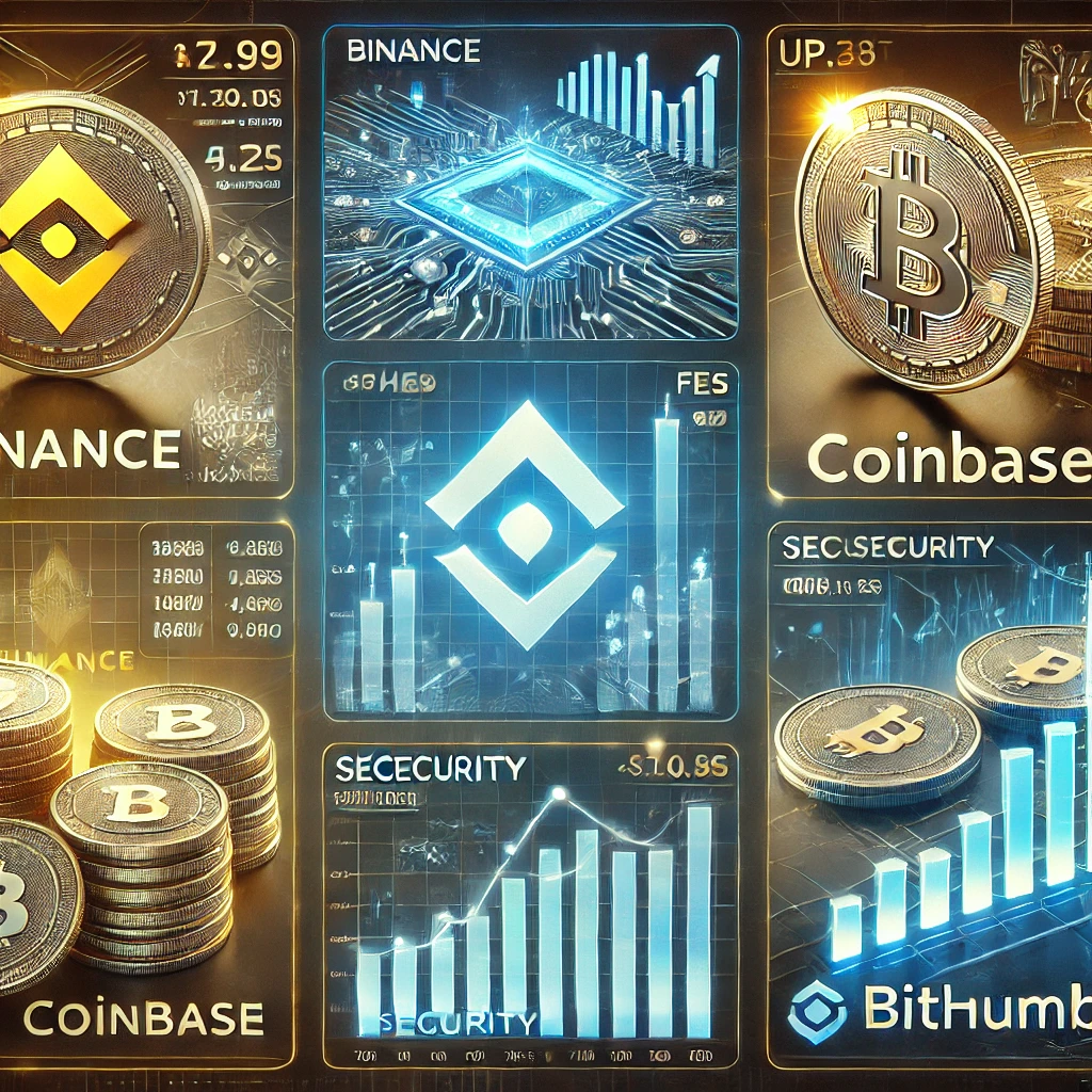 암호화폐 거래소와 관련된 이미지