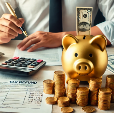 연말정산 환급 관련 사진