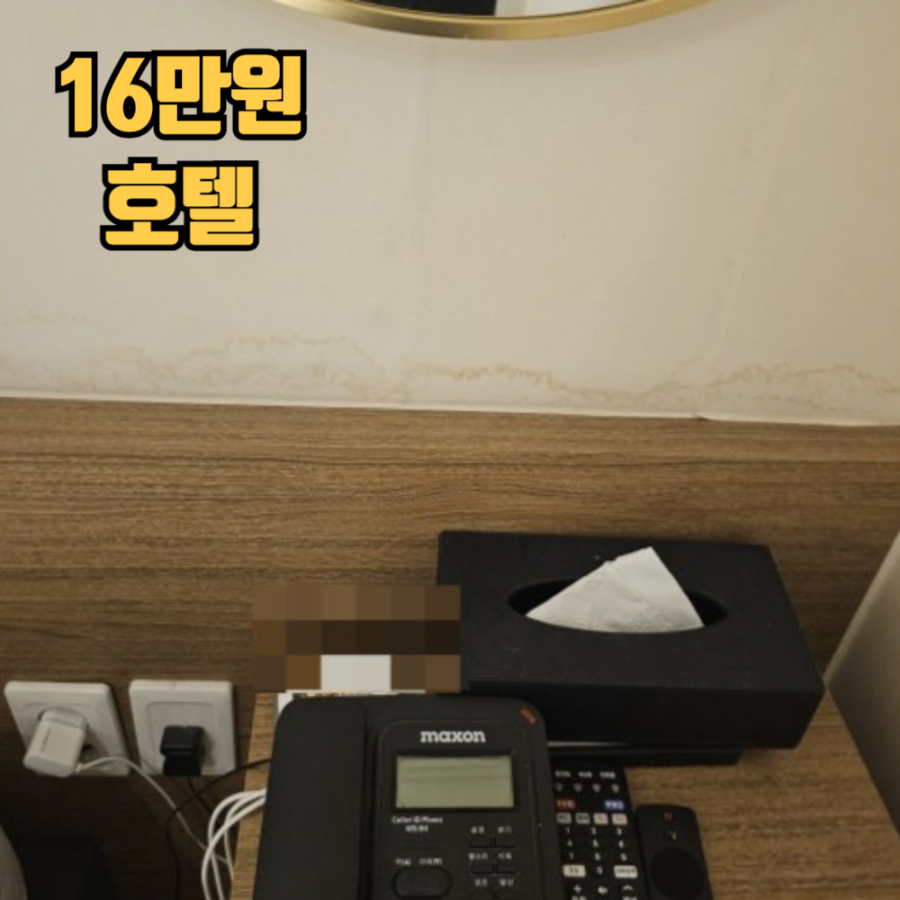 16만원 부산 호텔 흉가 수준 후기