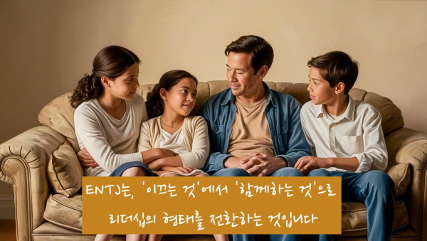 이끄는 것’에서 ‘함께하는 것’으로 리더십의 형태를 전환하는 것입니다에 관한 사진