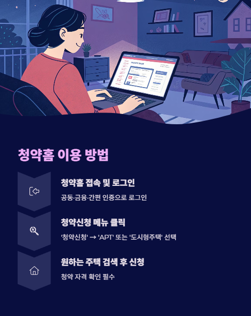 청약홈 이용 방법
