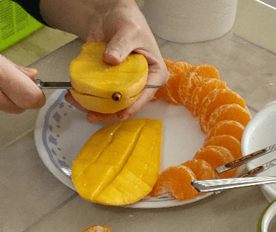 망고 먹는 방법