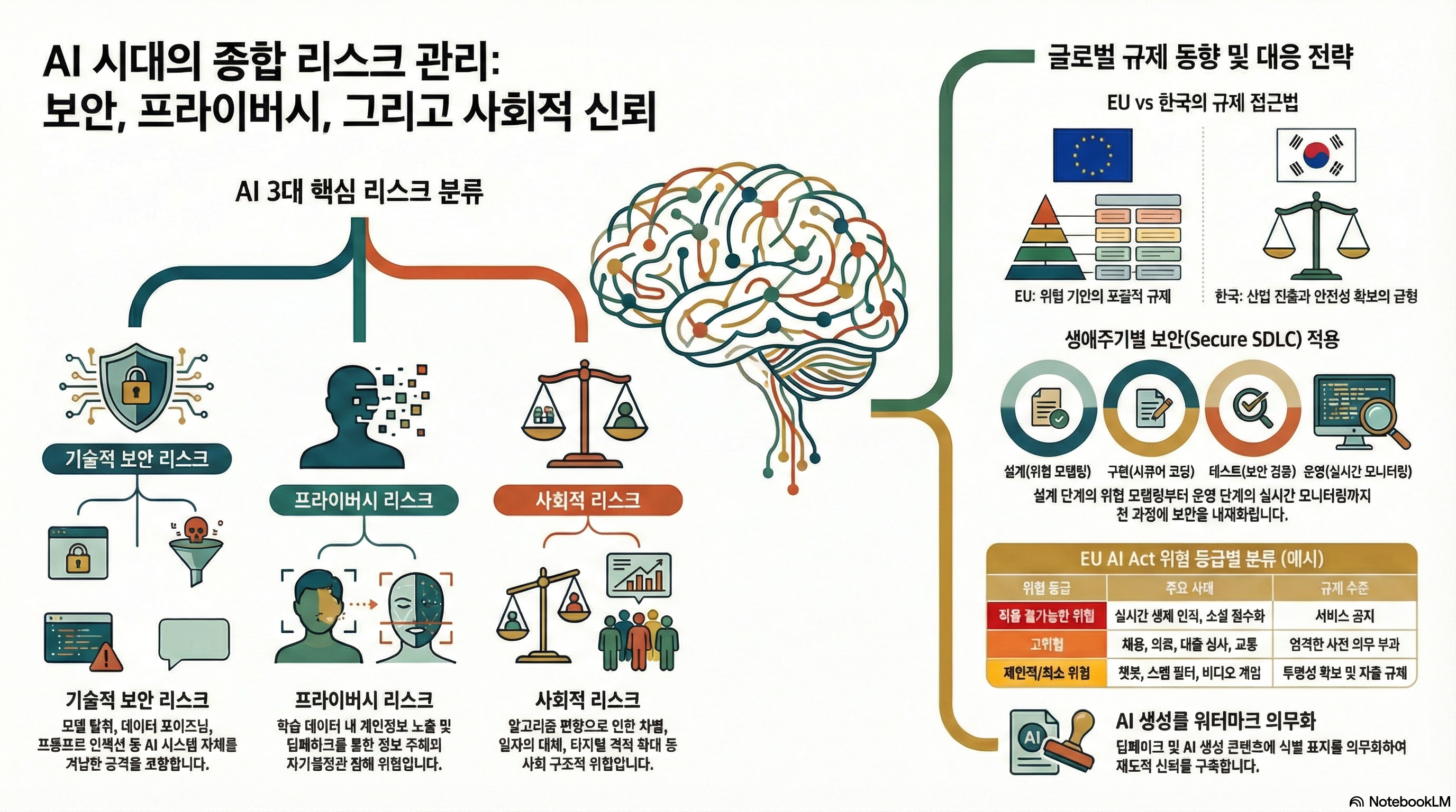 AI 시대의 종합 리스크 관리 ❘ 보안·규제·사회적 위협 완전 분석