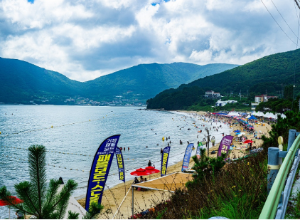 거제 구조라해수욕장