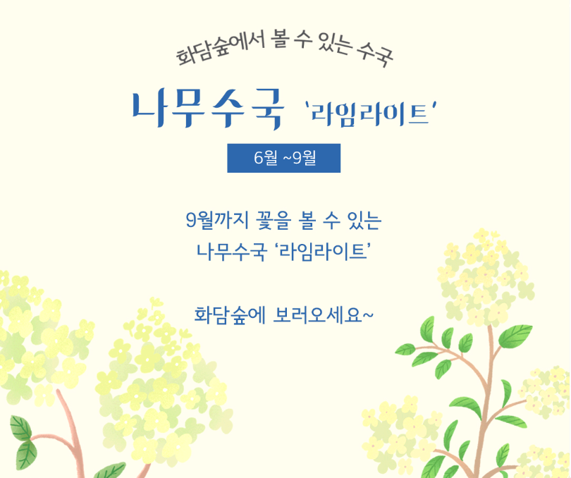 화담숲 수국축제