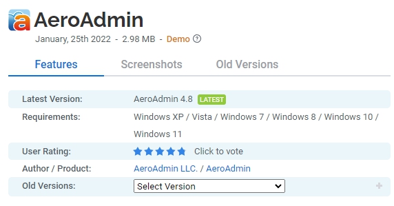 AeroAdmin