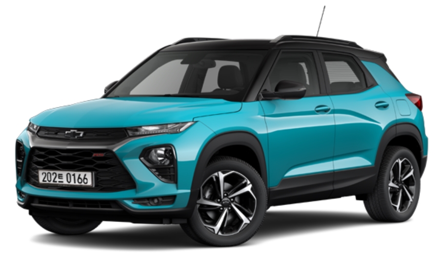 트레일블레이저 색상코드 - 이비자 블루(색상코드 : GHC)