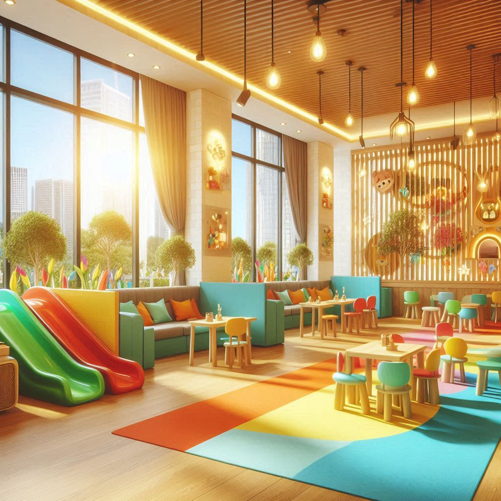 키즈카페 배경