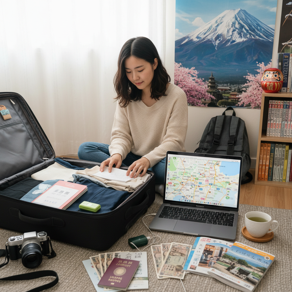 일본 여행 준비물