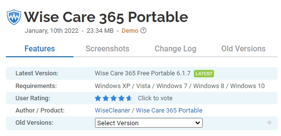 Wise-Care-365-Portable
