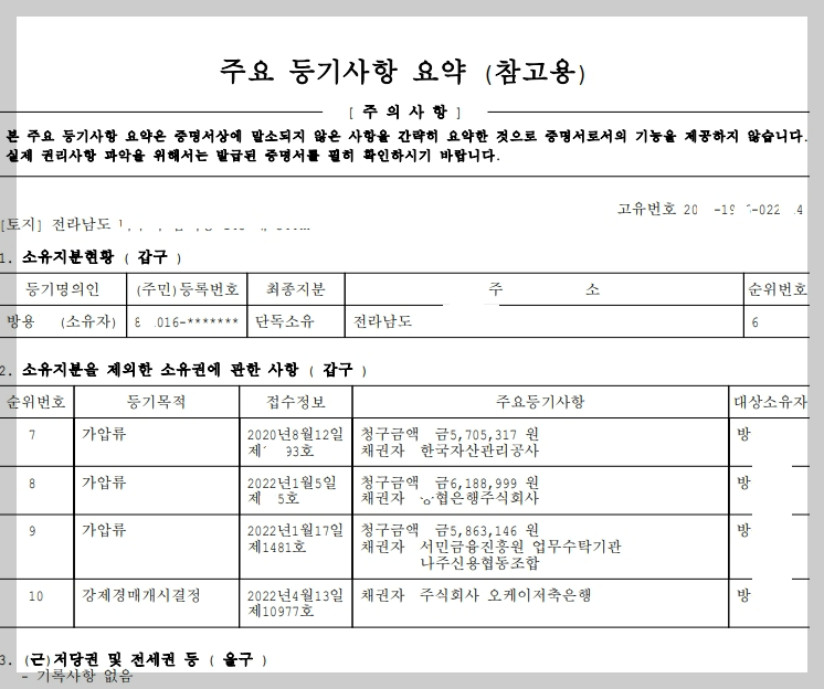 법정지상권-성립요건물건-등기부