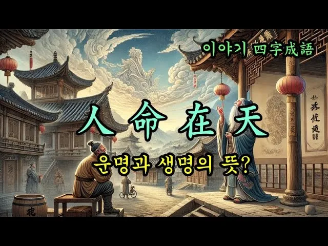 운명과 변화에 대한 사자성어들 삶의 흐름을 이해하는 자료집_4